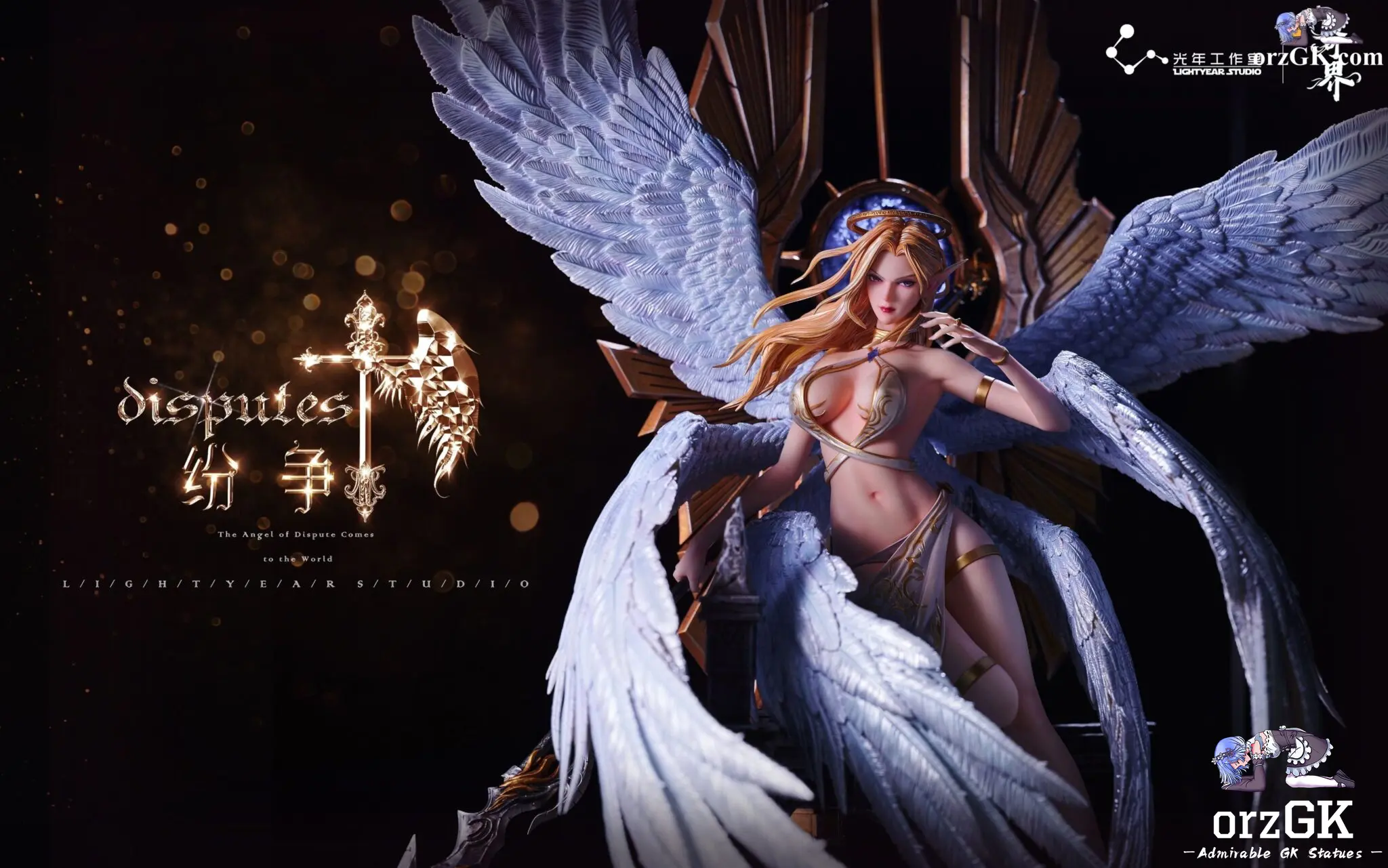 【pre order】 Strife Winged Statue - 75cm Original IP-Light Year Studios - Image 10