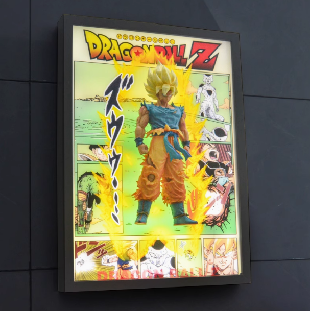【pre order】Dragon Ball Son Goku  Decorative 3D Stereoscopic Painting