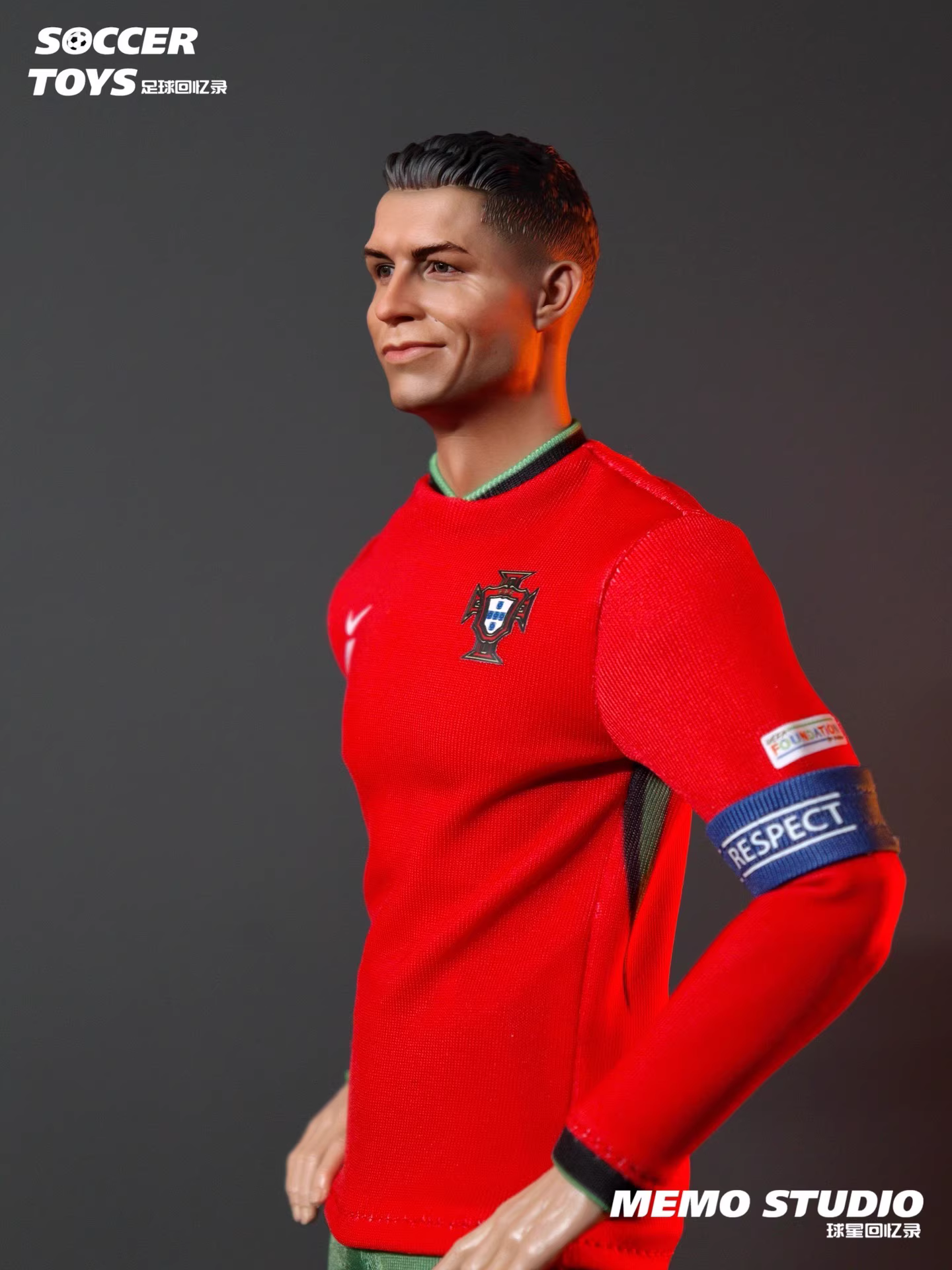 【pre order】 2024 European Cup Cristiano Ronaldo's last European Cup 1/6 Resin Statue Memo Studio - Image 10