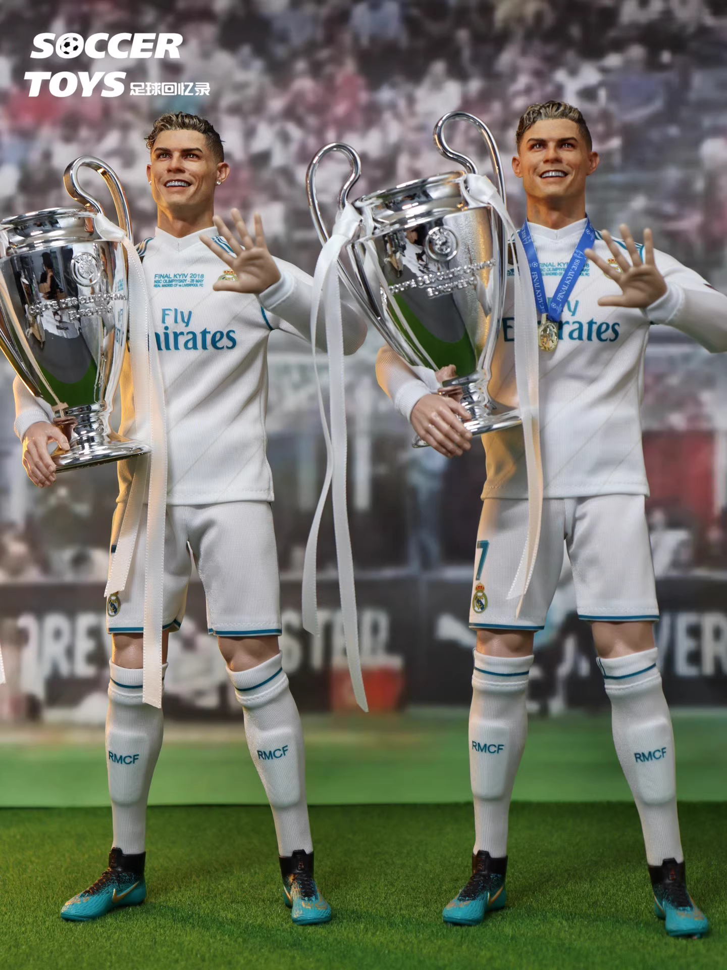 【pre order】Cristiano Ronaldo Instant Noodles Real Period Madrid Jersey 1/6 Scale Action Figure Resin Statue - Image 3