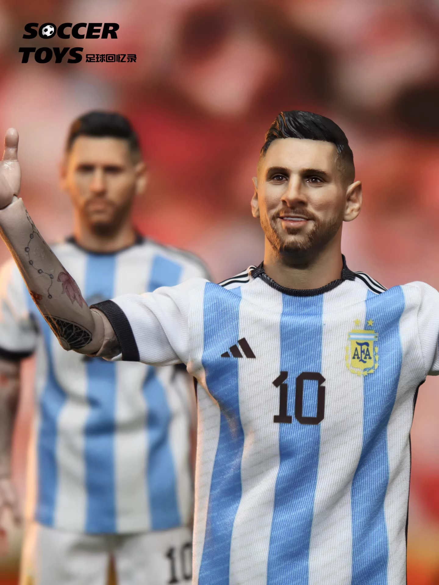 【pre order】Lionel Messi's Qatar World Cup Championship 1/6 Scale Resin Statue - Image 8