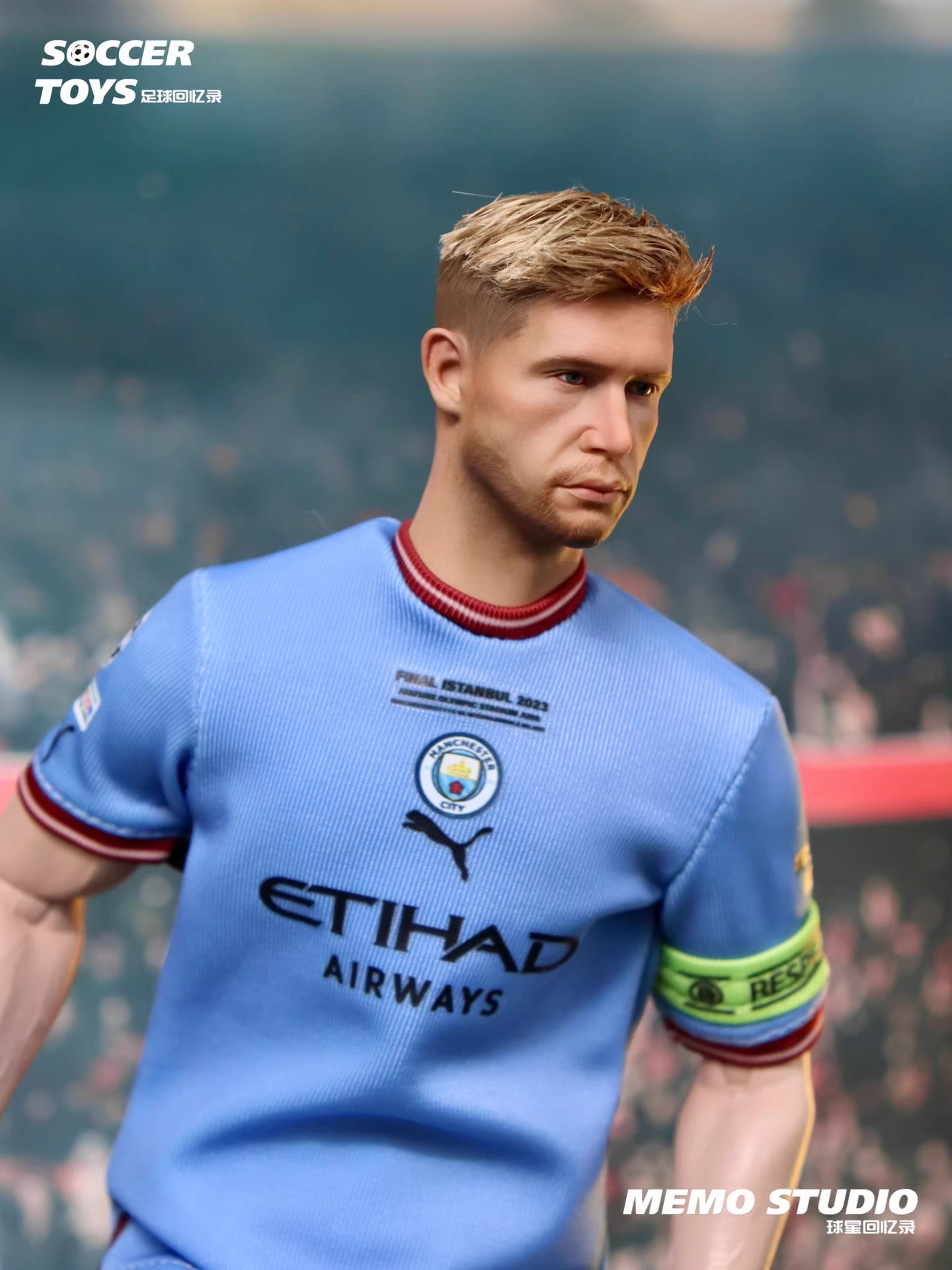 【pre order】Kevin De Bruyne Manchester City Jersey 1/6 Scale Action Figure Resin Statue MEMO STUDIO - Image 4
