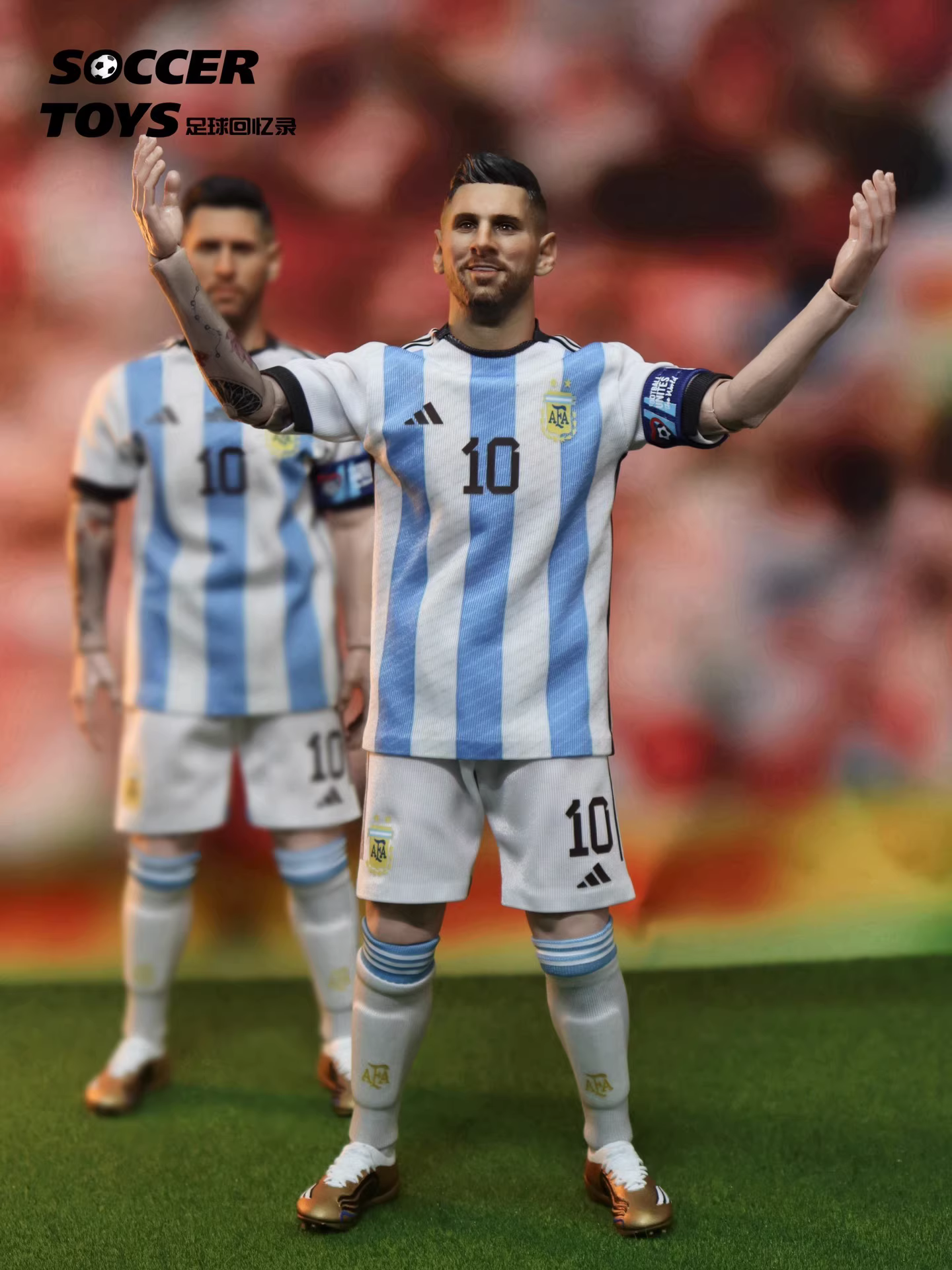 【pre order】Lionel Messi's Qatar World Cup Championship 1/6 Scale Resin Statue - Image 3