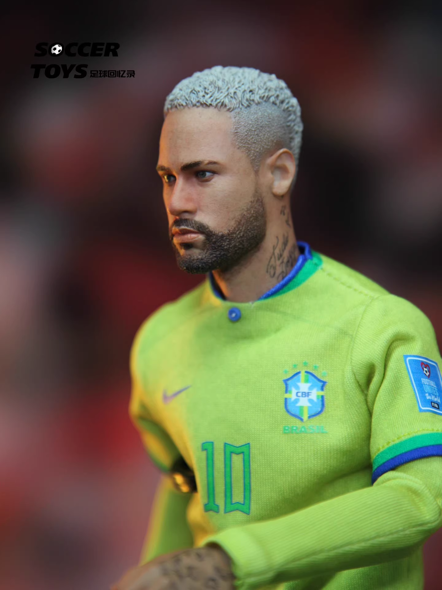 【pre order】Neymar Brazilian National Team 1/6 Scale Resin Statue - Image 7