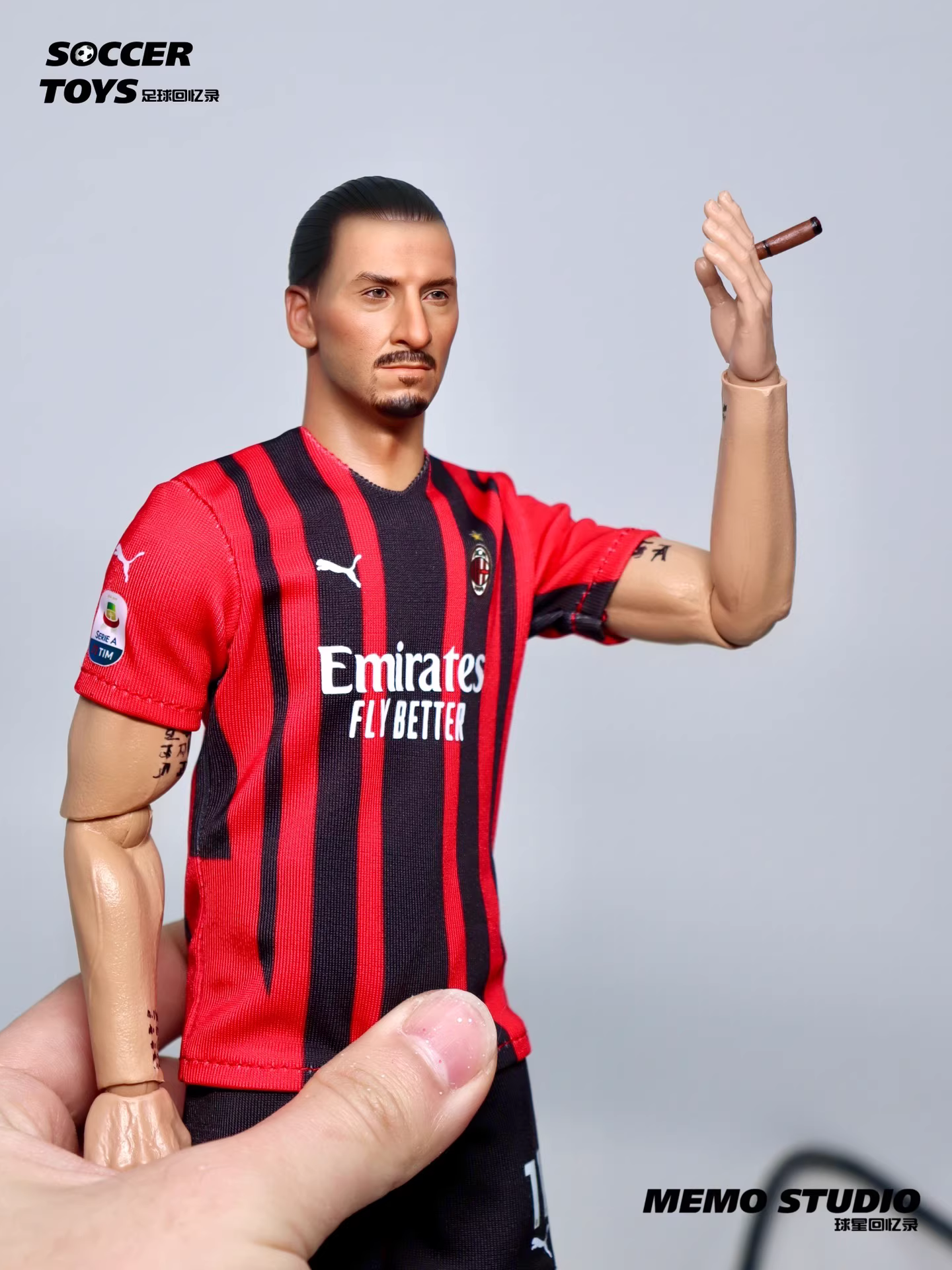 【pre order】Zlatan Ibrahimović 1/6 Scale Action Figure Resin Statue by MEMO STUDIO