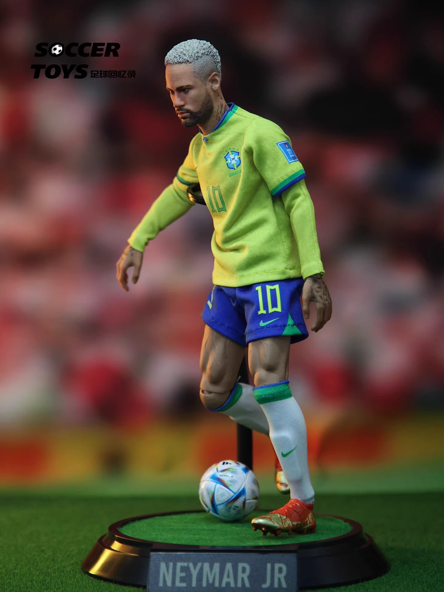 【pre order】Neymar Brazilian National Team 1/6 Scale Resin Statue - Image 5