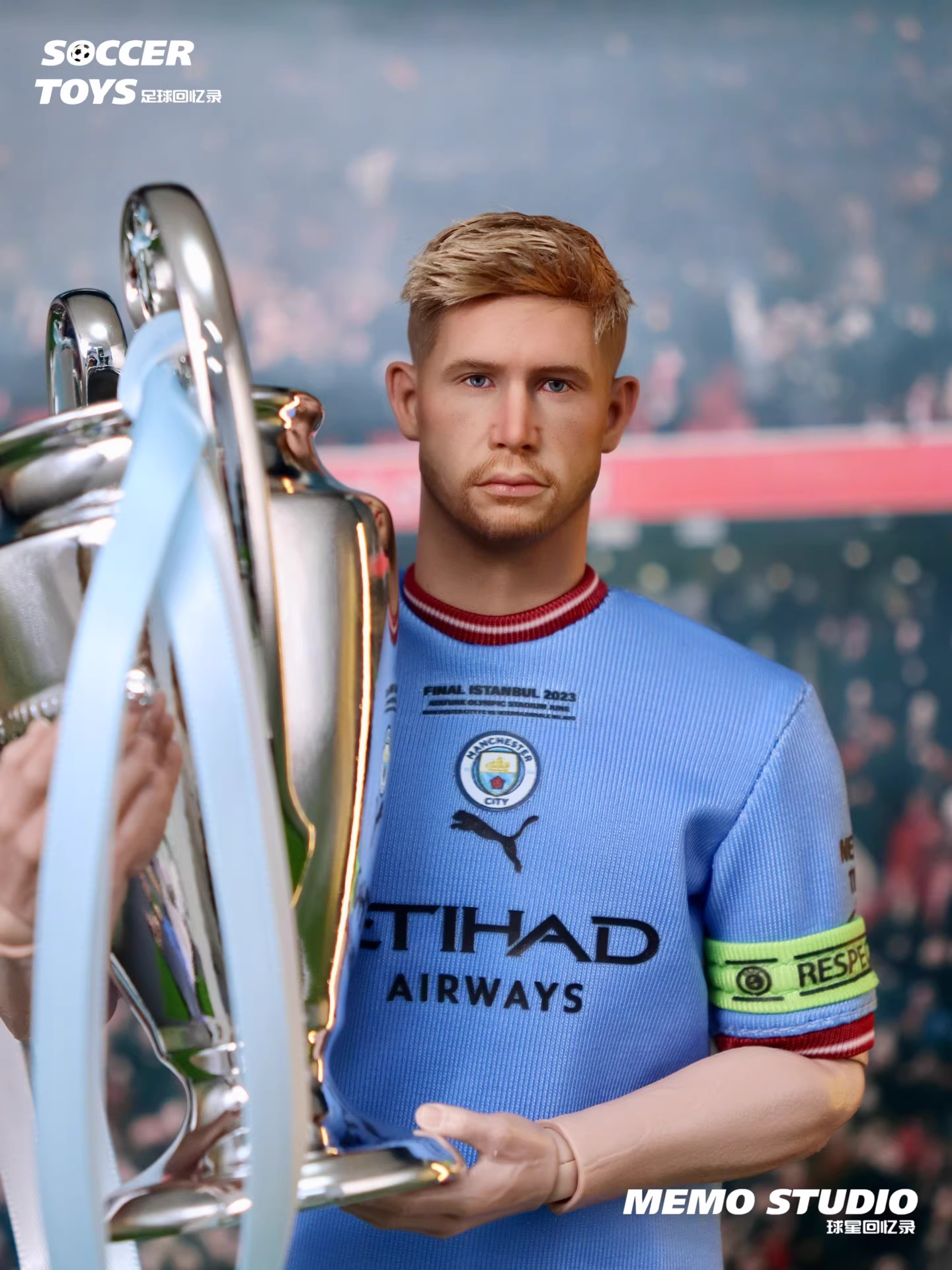 【pre order】Kevin De Bruyne Manchester City Jersey 1/6 Scale Action Figure Resin Statue MEMO STUDIO - Image 3