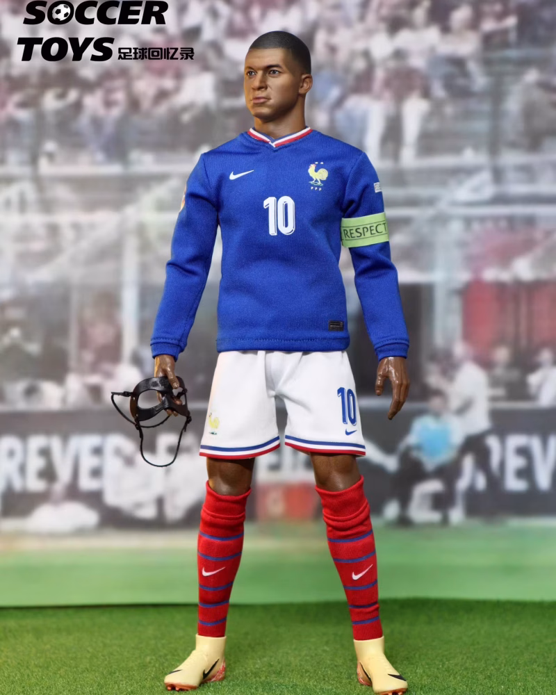 【pre order】 Kylian Mbappé 2024 European Cup Action Figure 1/6 Resin Figurine Memo Studio