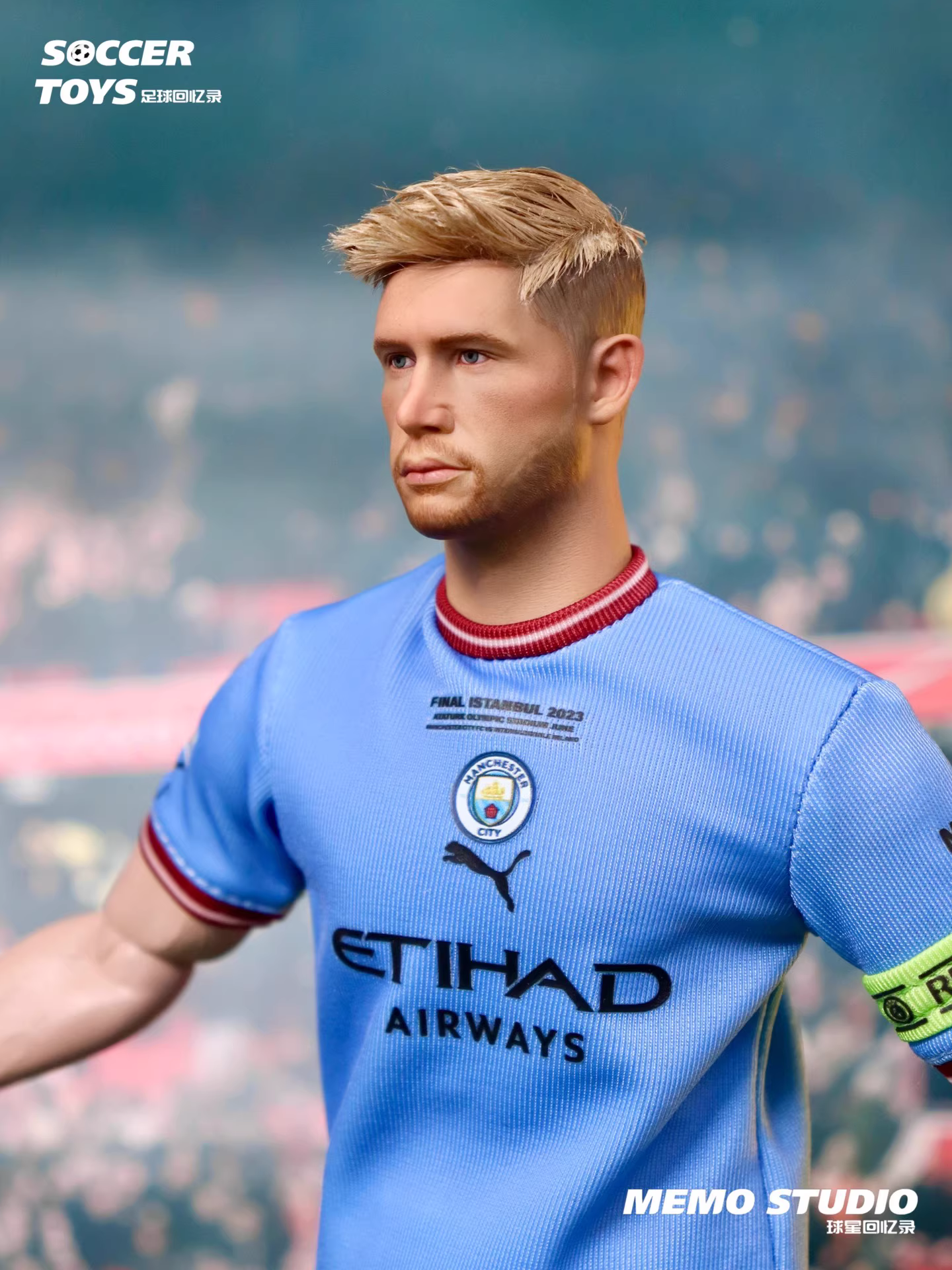 【pre order】Kevin De Bruyne Manchester City Jersey 1/6 Scale Action Figure Resin Statue MEMO STUDIO - Image 8