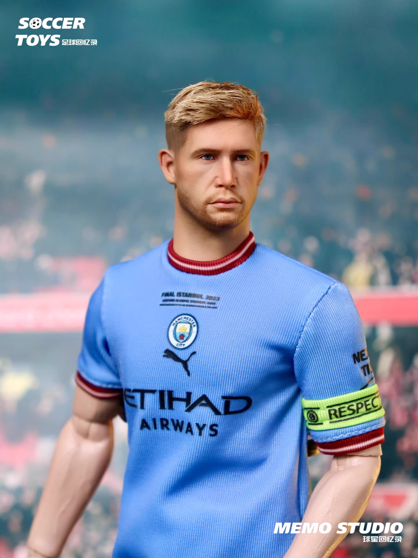 【pre order】Kevin De Bruyne Manchester City Jersey 1/6 Scale Action Figure Resin Statue MEMO STUDIO - Image 6