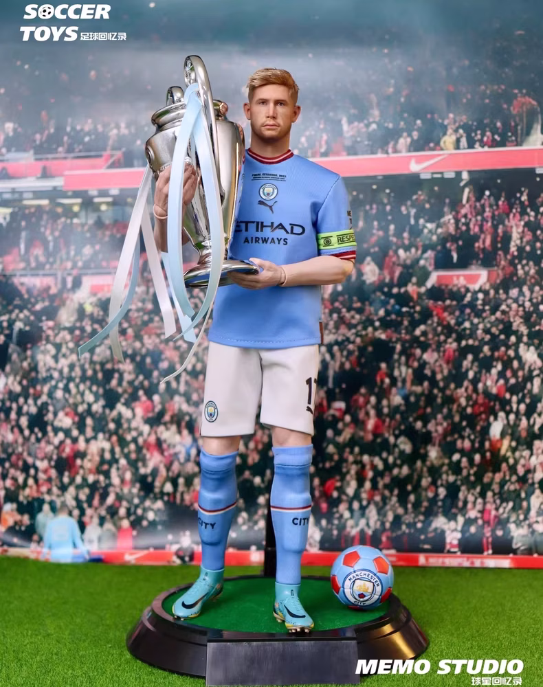 【pre order】Kevin De Bruyne Manchester City Jersey 1/6 Scale Action Figure Resin Statue MEMO STUDIO