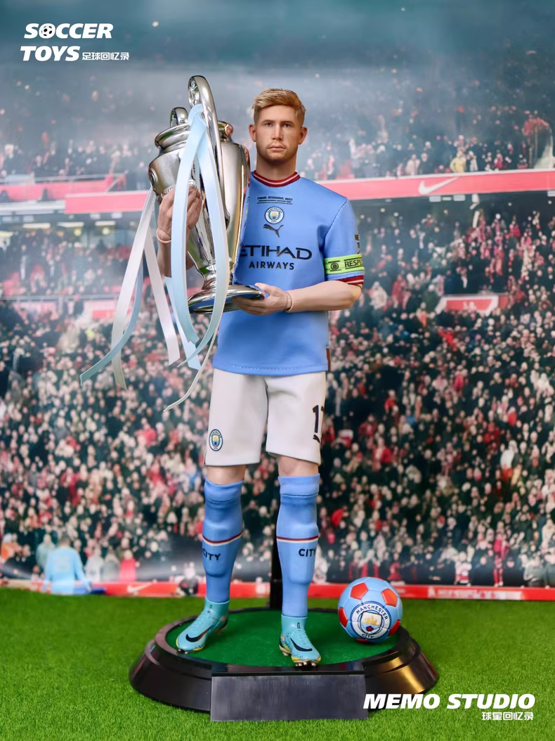 【pre order】Kevin De Bruyne Manchester City Jersey 1/6 Scale Action Figure Resin Statue MEMO STUDIO