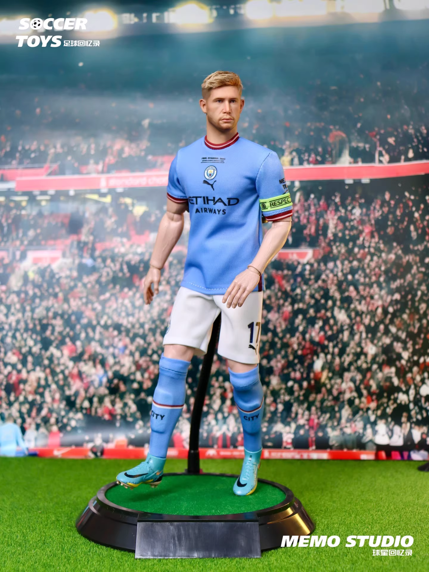 【pre order】Kevin De Bruyne Manchester City Jersey 1/6 Scale Action Figure Resin Statue MEMO STUDIO - Image 5