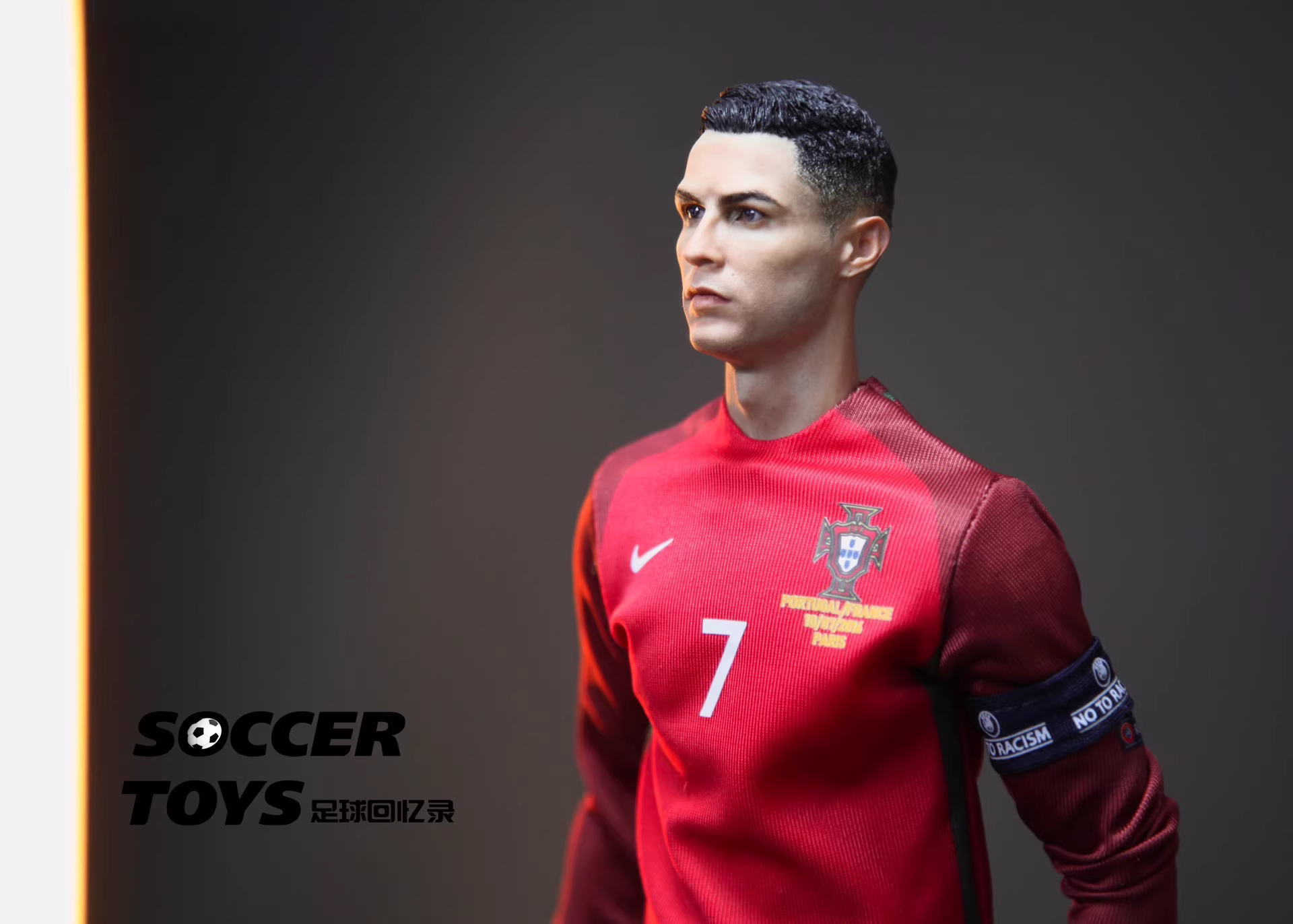 【pre order】 Cristiano Ronaldo's “European Cup On-Field Edition” Championship Moment 1/6 Scale Resin Statue Memo Studio - Image 7