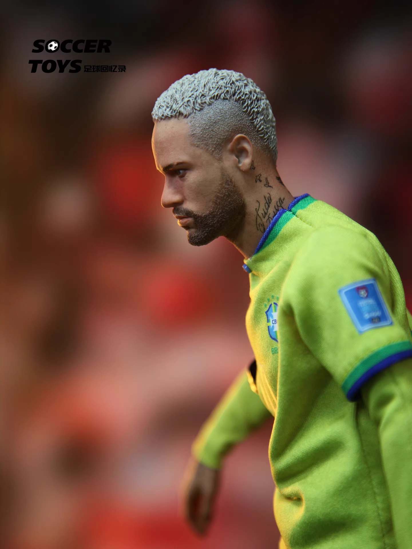 【pre order】Neymar Brazilian National Team 1/6 Scale Resin Statue - Image 4
