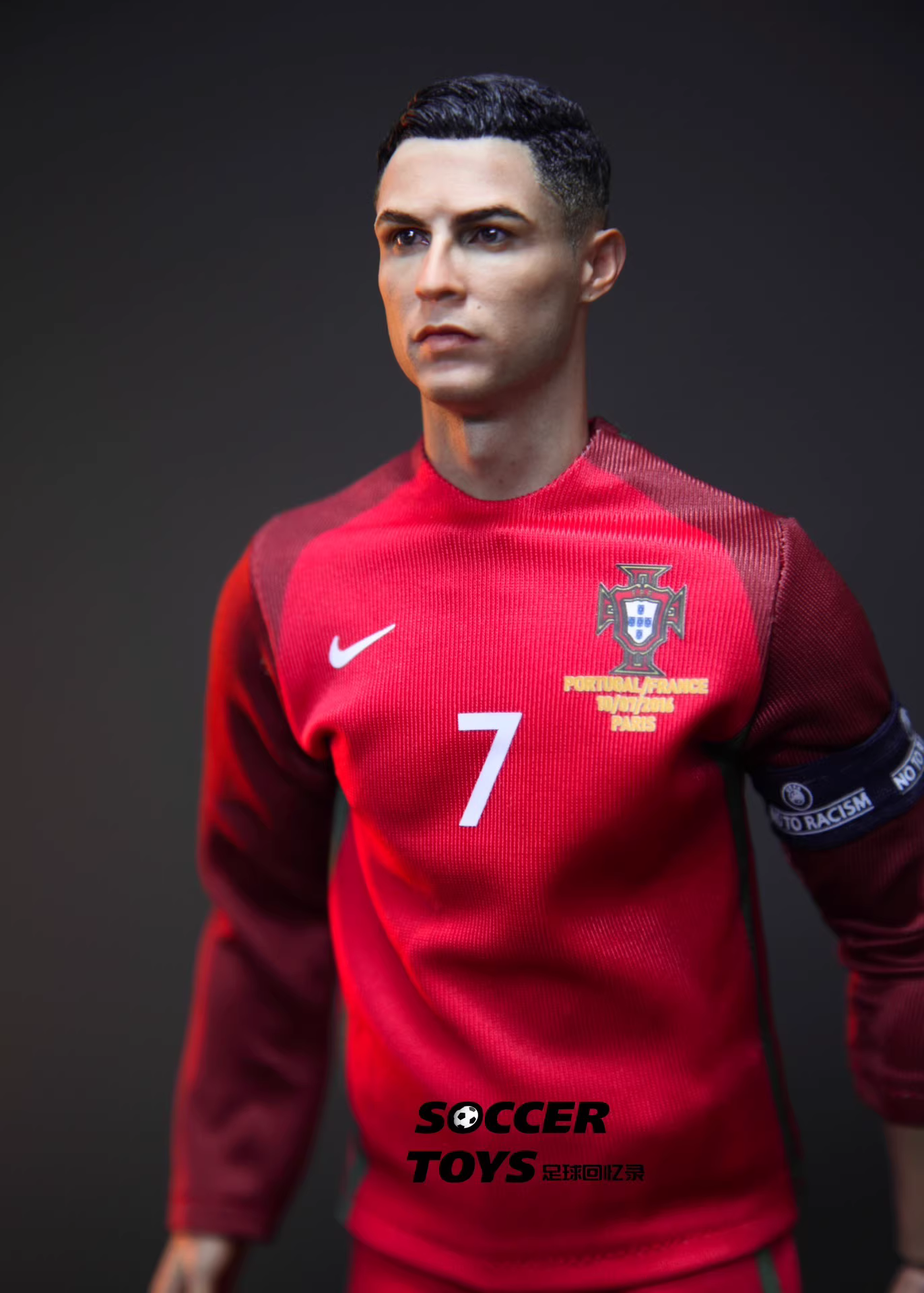 【pre order】 Cristiano Ronaldo's “European Cup On-Field Edition” Championship Moment 1/6 Scale Resin Statue Memo Studio - Image 10