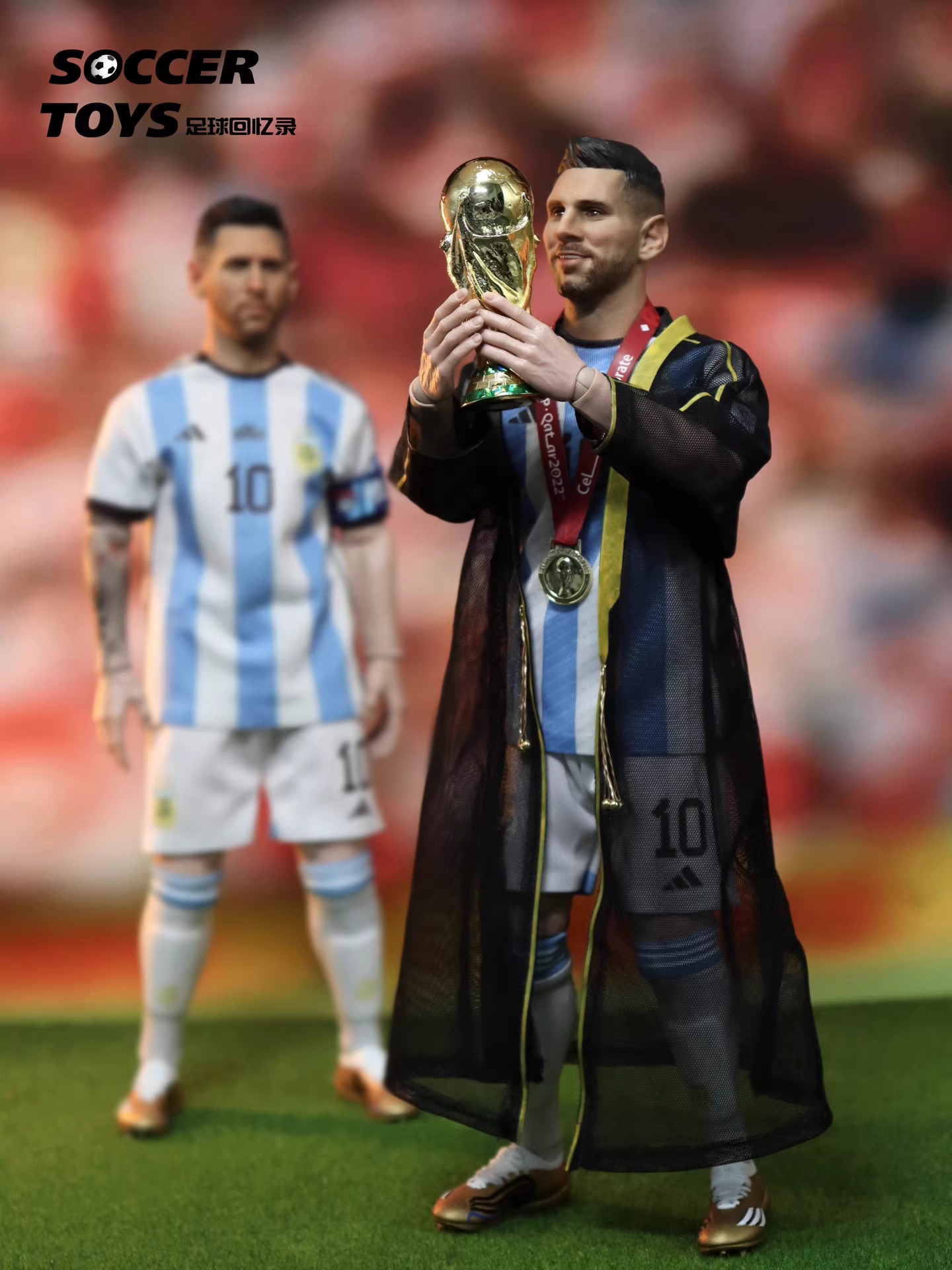 【pre order】Lionel Messi's Qatar World Cup Championship 1/6 Scale Resin Statue - Image 4