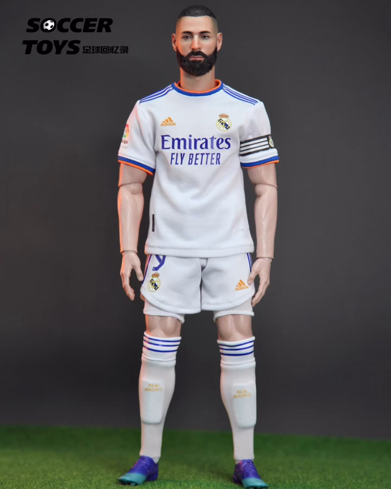 【pre order】Benzema Real Madrid Period 1/6 Scale Action Figure Resin Statue MEMO STUDIO