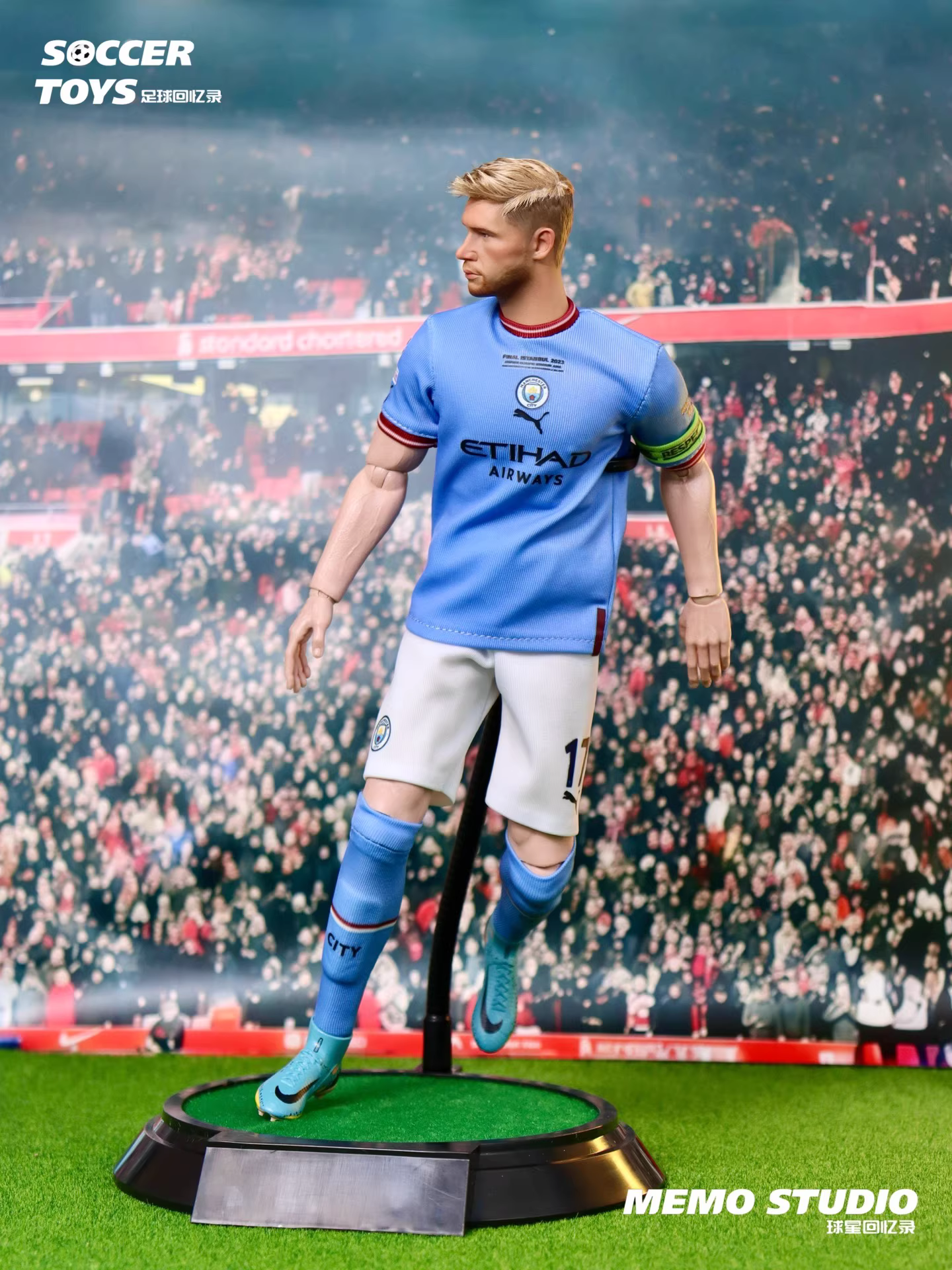 【pre order】Kevin De Bruyne Manchester City Jersey 1/6 Scale Action Figure Resin Statue MEMO STUDIO - Image 7