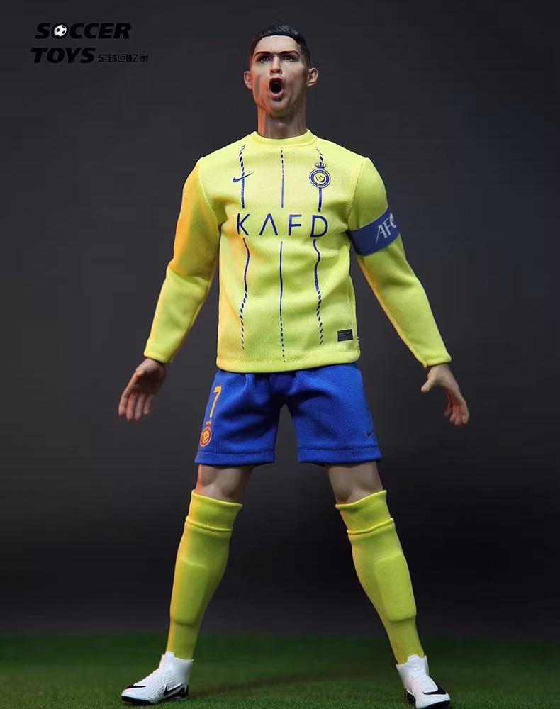 【pre order】Cristiano Ronaldo Riyadh Victory Champions League Roar Siu Expression 1/6 Resin Figure Memo Studio