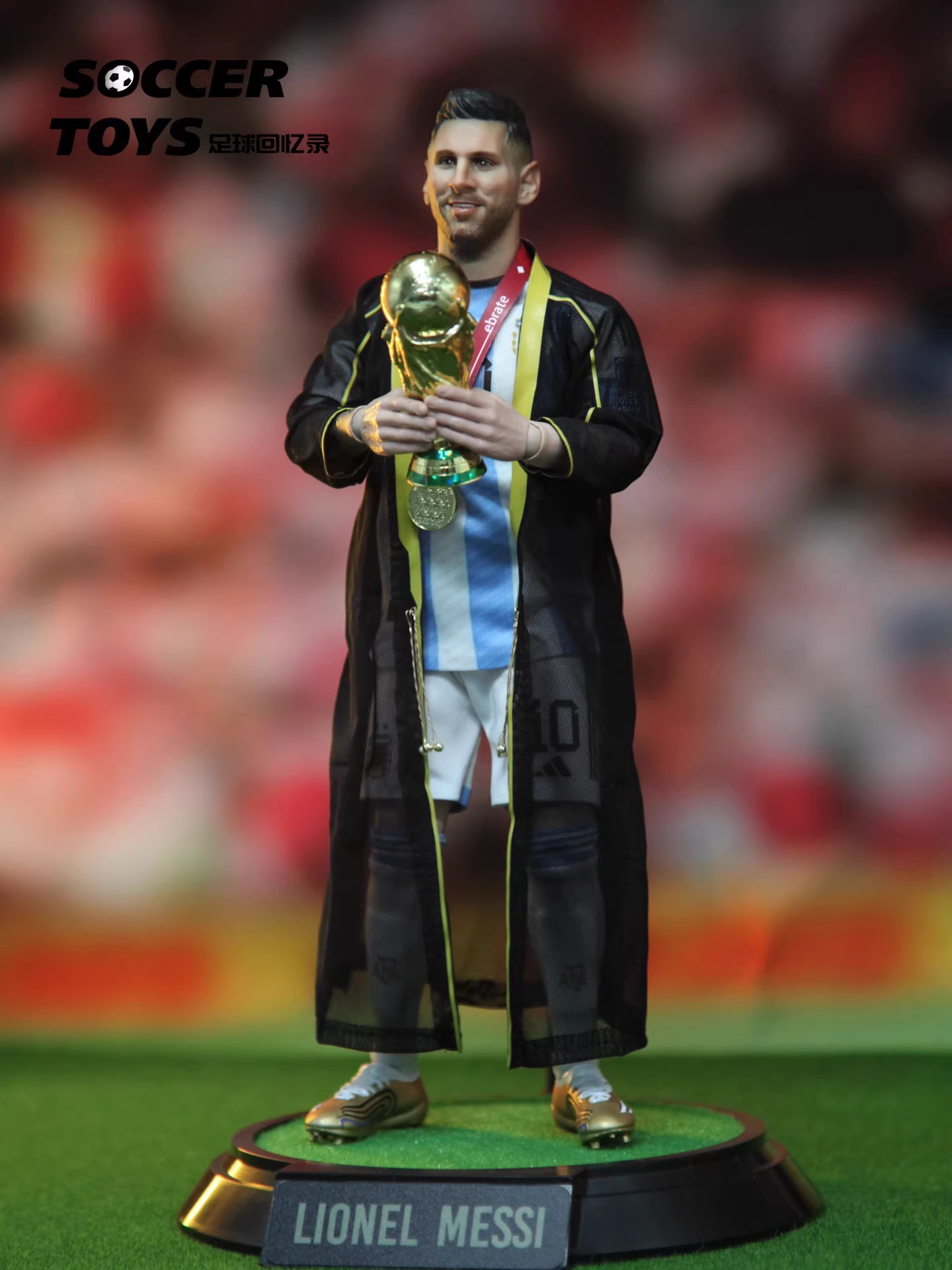 【pre order】Lionel Messi's Qatar World Cup Championship 1/6 Scale Resin Statue - Image 5