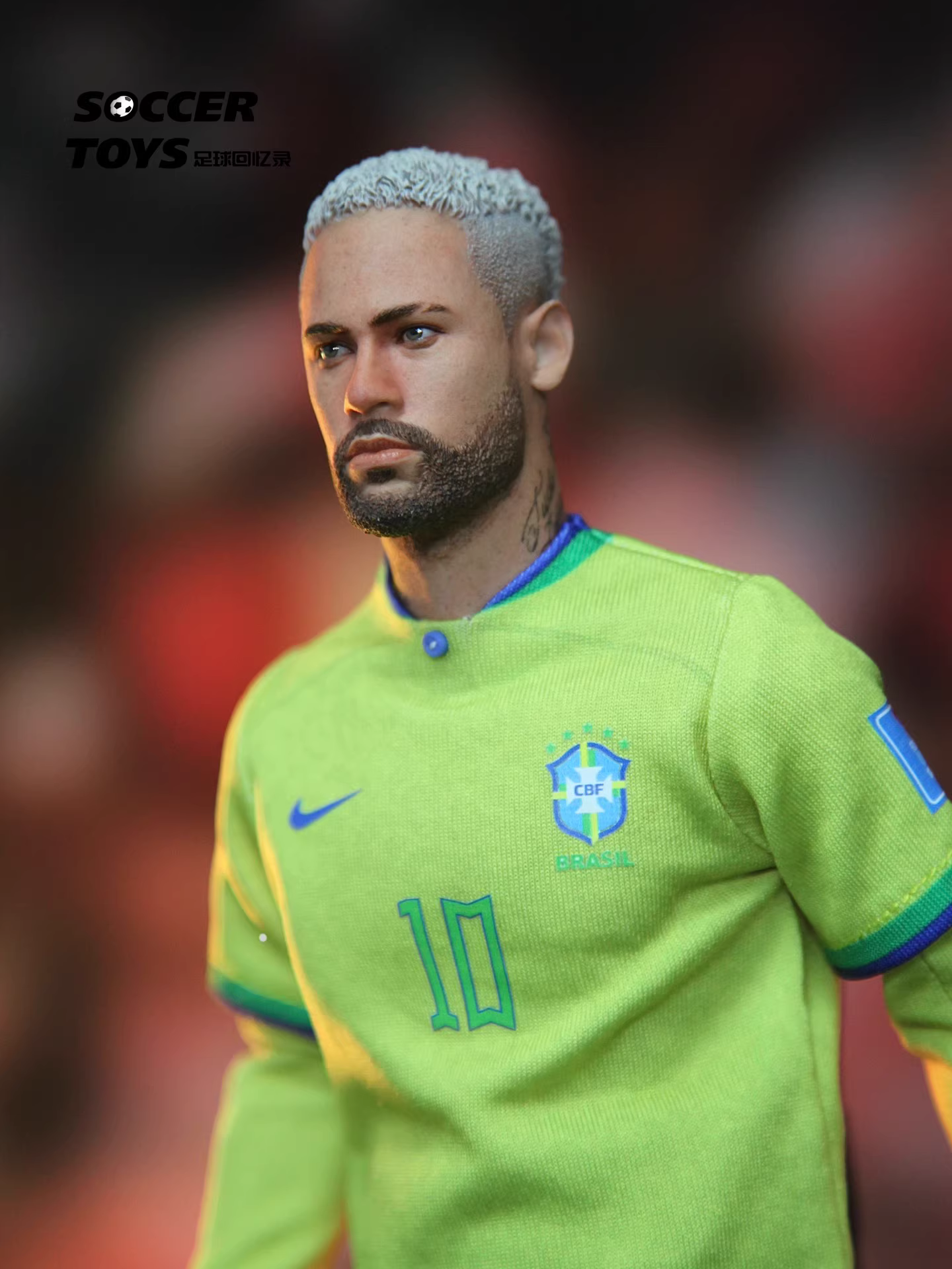 【pre order】Neymar Brazilian National Team 1/6 Scale Resin Statue - Image 11