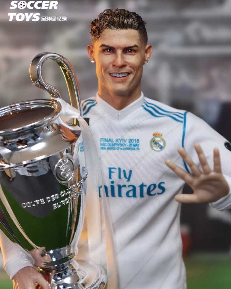 【pre order】Cristiano Ronaldo Instant Noodles Real Period Madrid Jersey 1/6 Scale Action Figure Resin Statue