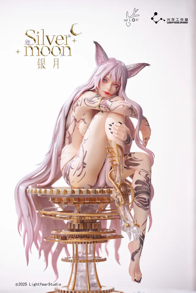 【pre order】 Silver Moon Figure - WLOP Original Anime Collectible 2025 - Image 7