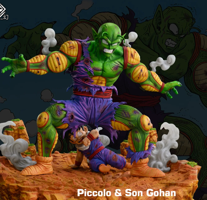 【pre order】Dragon Ball 1/6 Piccolo dies to protect Gohan double Resin statue
