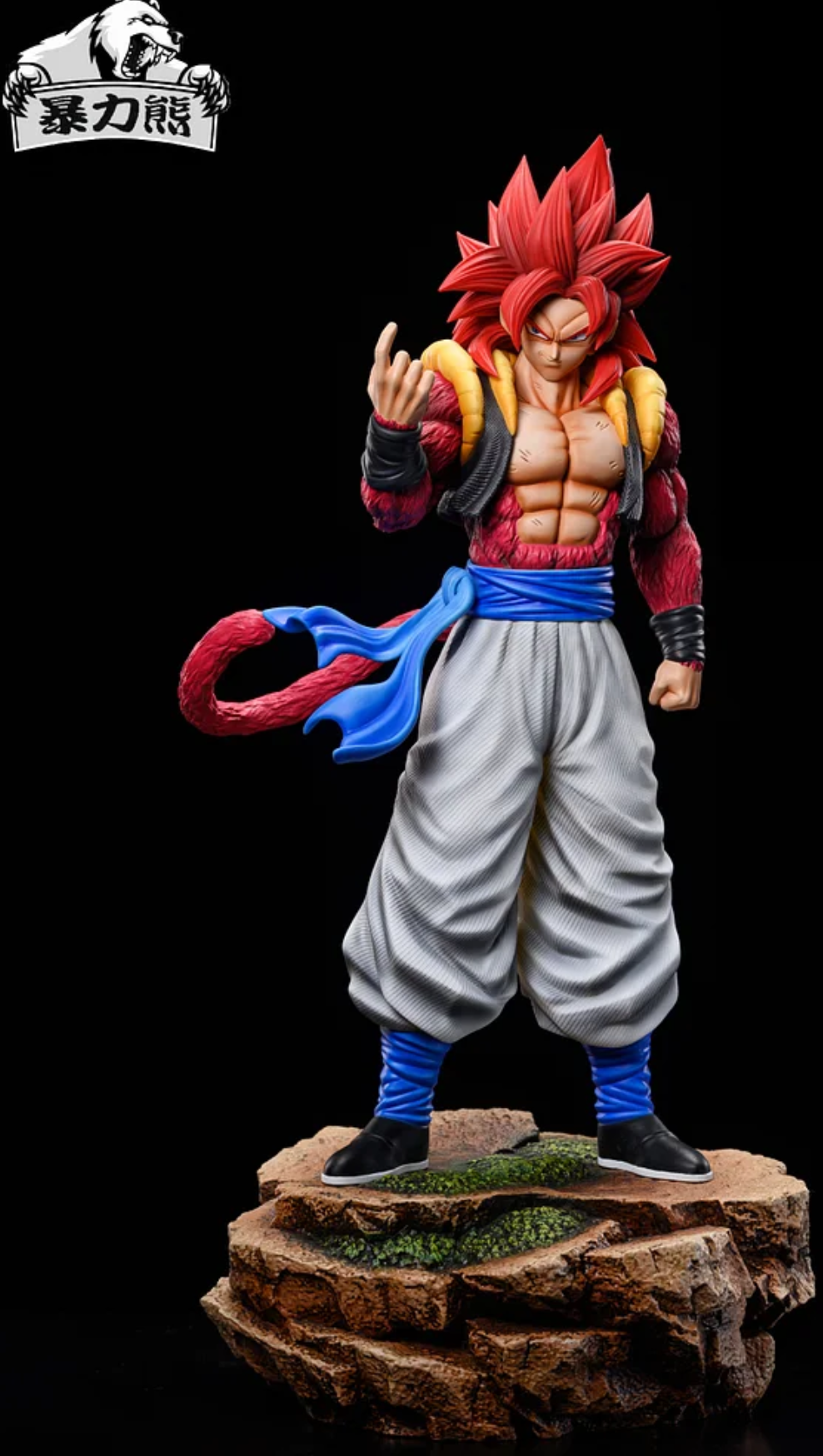 【pre order】Dragon Ball Super Saiyan 4 Gogeta 1/6 Resin Statue - Image 2