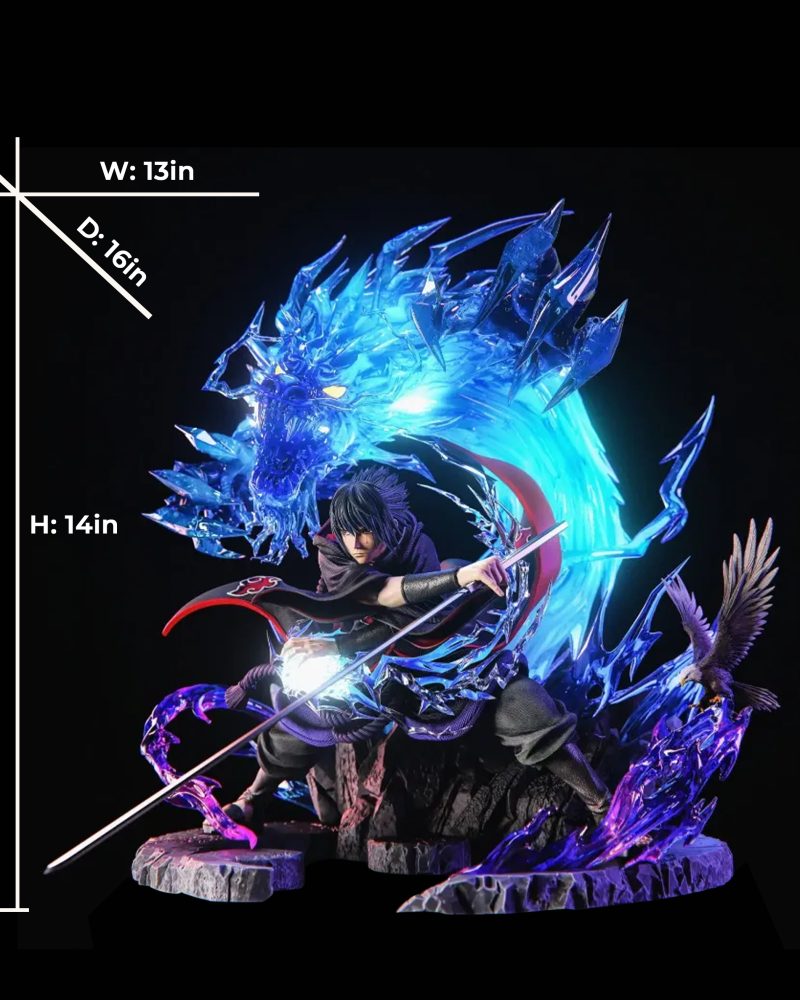 【in Stock】Naruto Akatsuki#1 Uchiha Sasuke Resin Statue 1/6