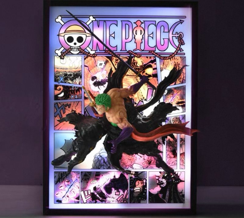【pre order】One Piece 3D LED Wall Art Light Decorative Painting