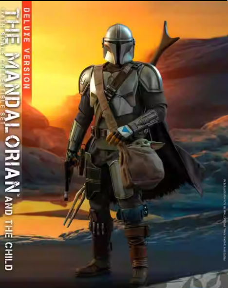 【pre order】Star Wars QS017 The Mandalorian 1/4 Action Figure Model Toys