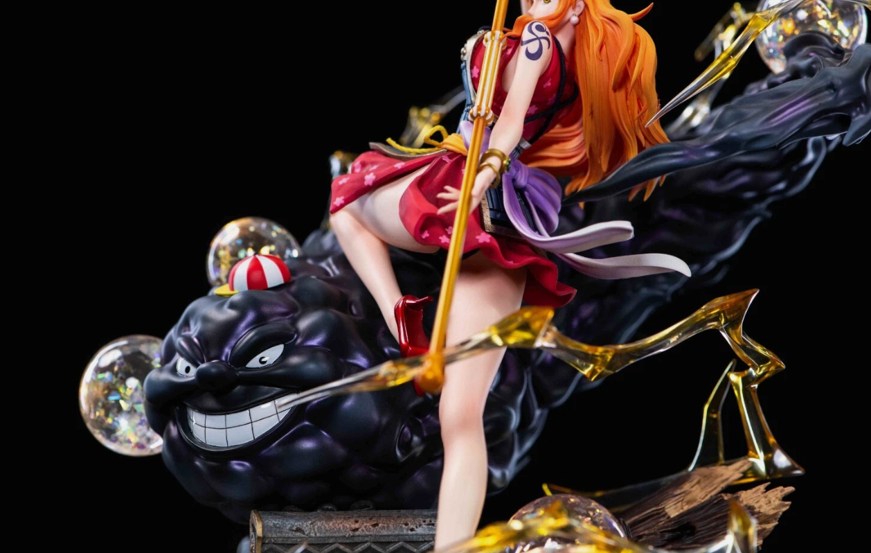 【pre order】One Piece Super Nami Resin Statue - Image 4