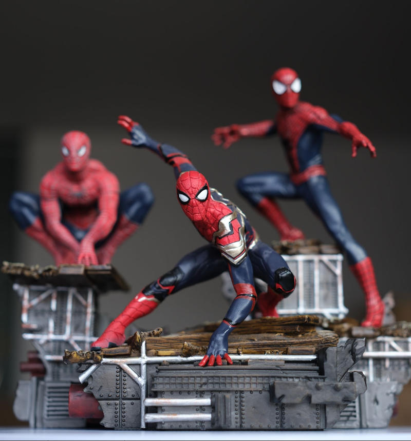 【pre order】Marvel Spider-Man  No Way Home 3 Statue Set