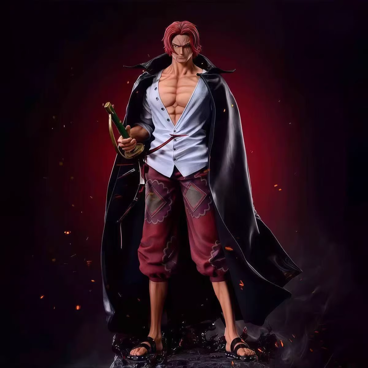 【pre order】One Piece Red Hair Shanks PVC Statue