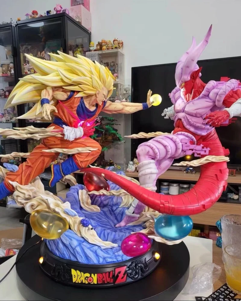 【pre order】 Dragon Ball Super Saiyan 3 Goku VS Janemba Resin Staute