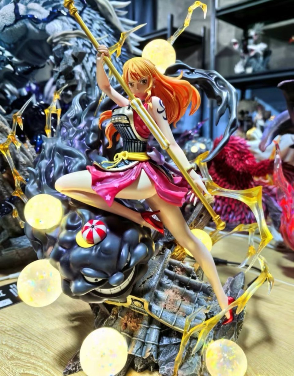 【pre order】One Piece Super Nami Resin Statue - Image 2