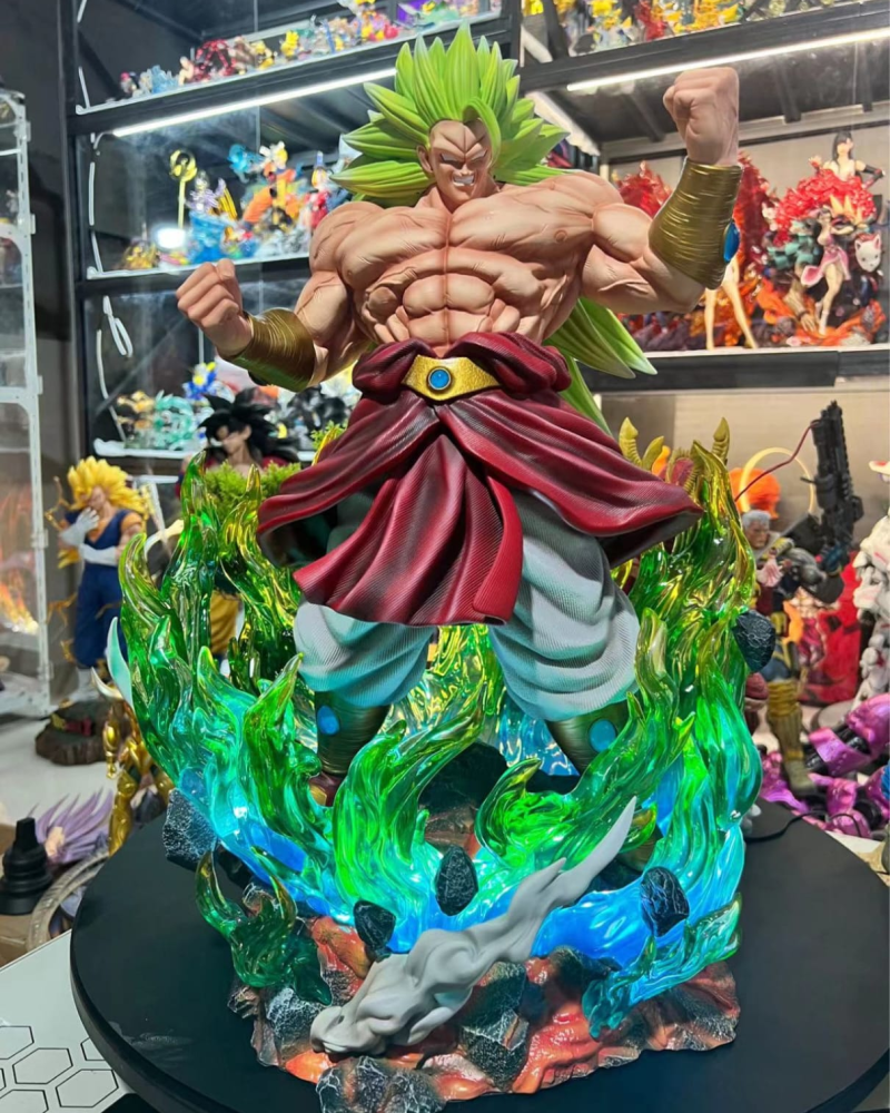 【pre order】 Dragon ball Super Saiyan 3 Series Vol. 6   SSJ3 Broly Statue  1/6