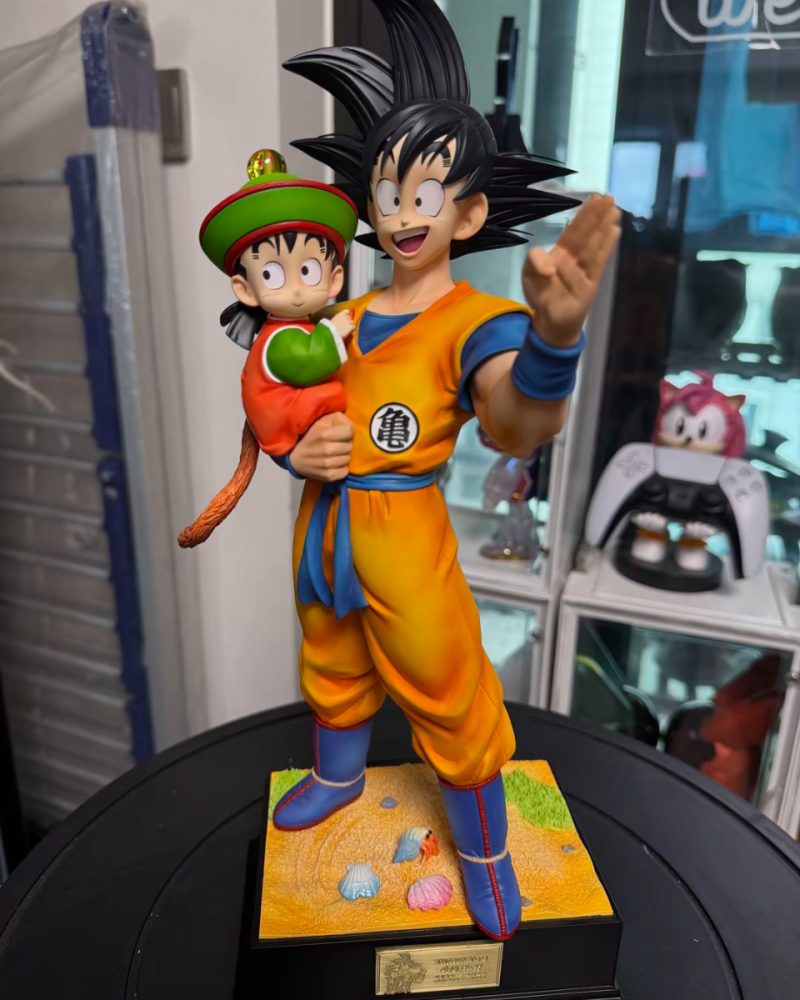 【pre order】 Dragon Ball Son Goku and Son Gohan Resin Figurine Statue