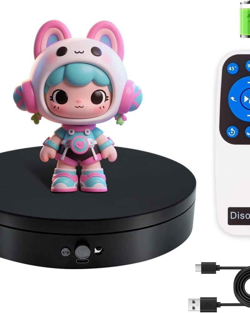 【pre order】Motorized Rotating Display Stand with Remote
