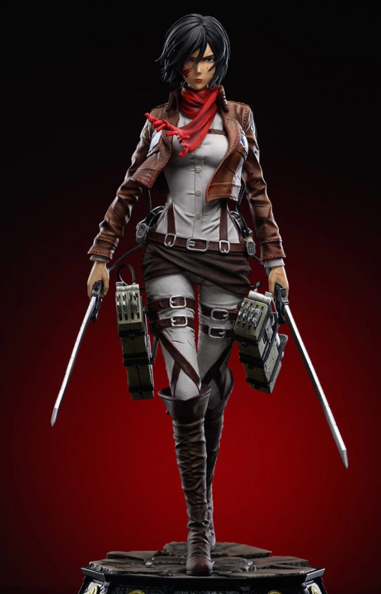 【pre order】Attack On Titan Mikasa Ackerman Resin Statue