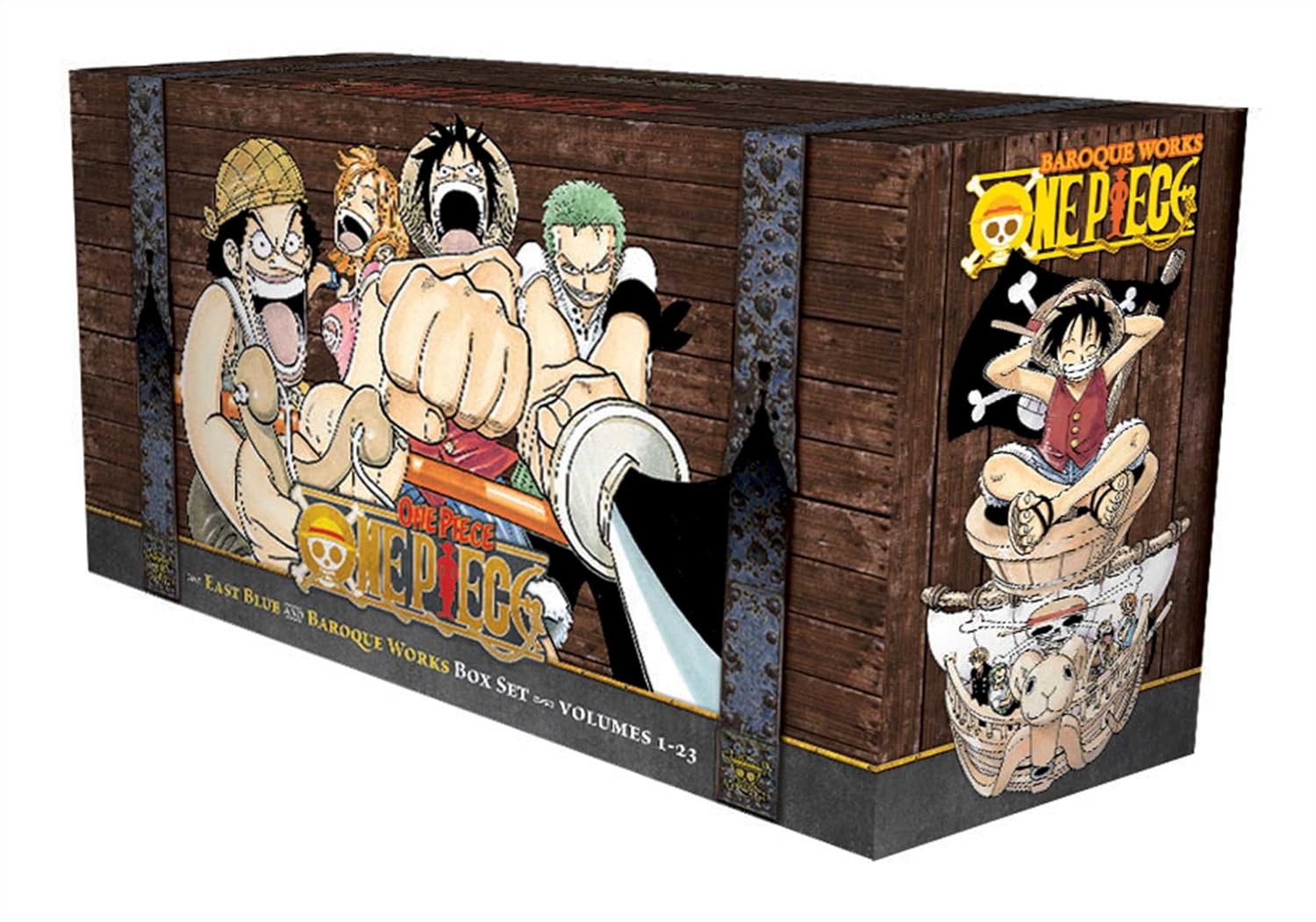 【pre order】 One Piece Box Set: East Blue and Baroque Works, Volumes 1-23
