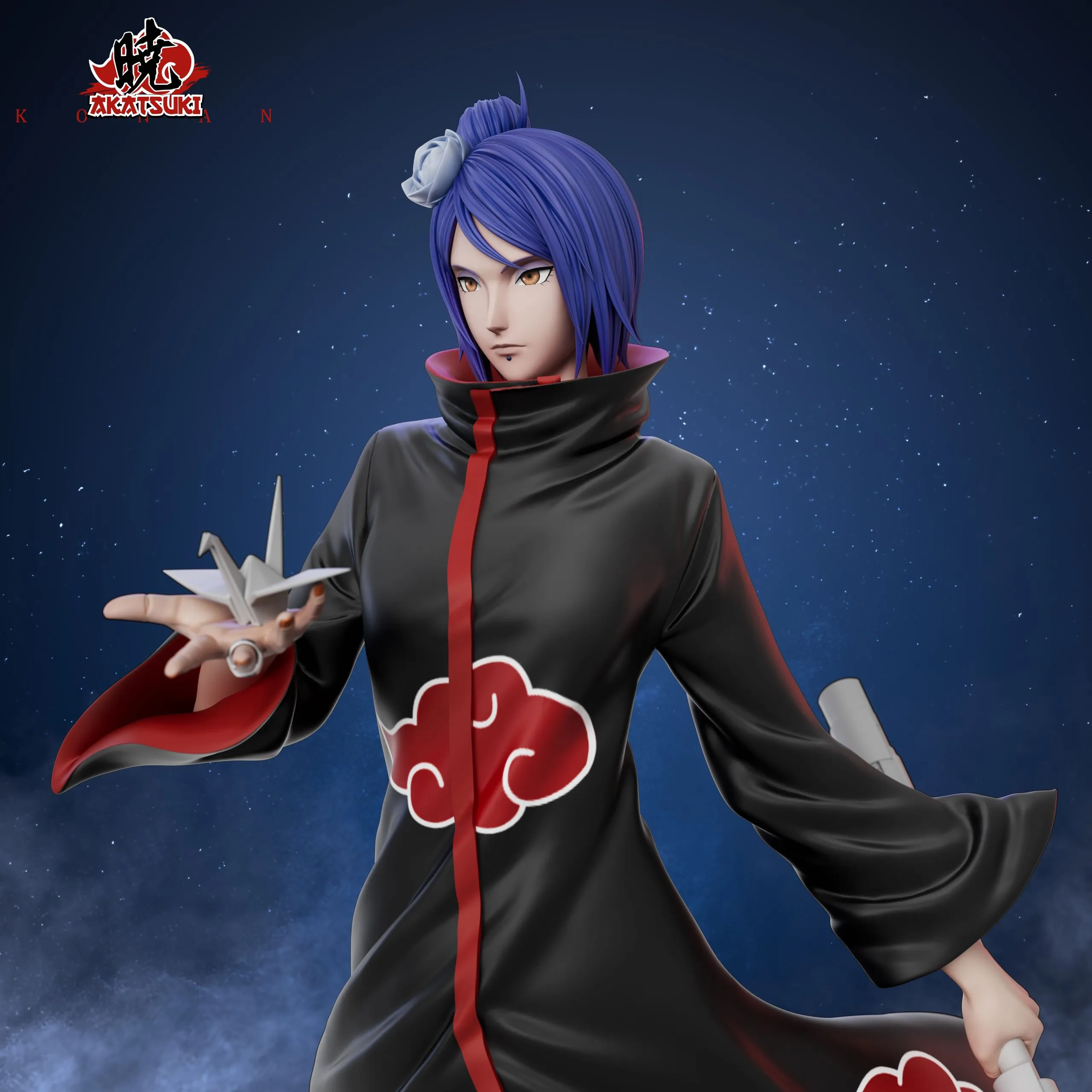 【Pre Order】NARUTO Konan Resin Statue - Image 4