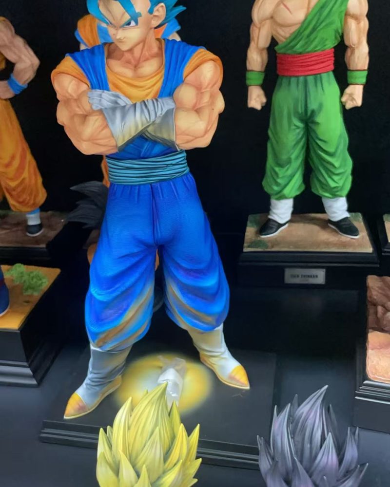 【in Stock】Dragon Ball 2.5D color matching Vegetto（Vegito） Resin Statue