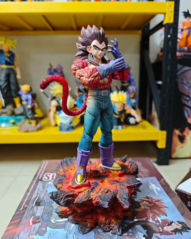 【in Stock】Dragon Ball Super Saiyan 4 SSJ4 2.0 series Vegeta Resin Statue  1/6