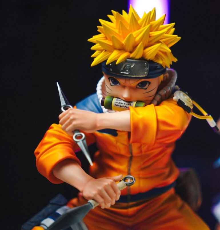 【pre order】Naruto Zhen Yi Childhood Uzumaki Resin Statue - Image 3