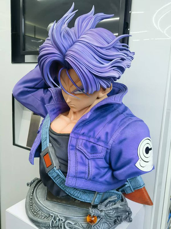 【pre order】Dragon Ball Trunks 1/1 Scale Bust Painted Resin Statue