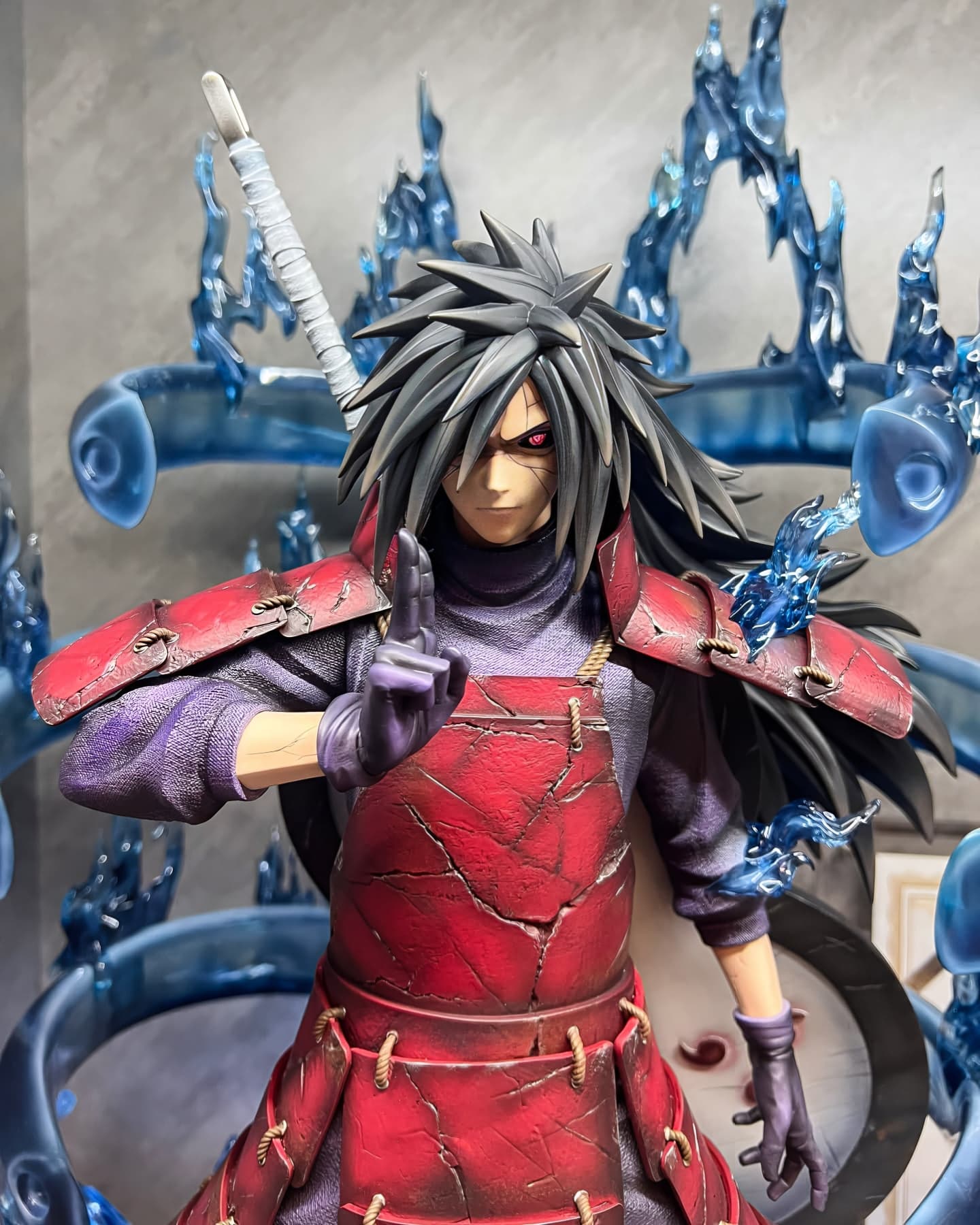 【pre order】 Naruto Uchiha Madara Resin Statue - Image 6