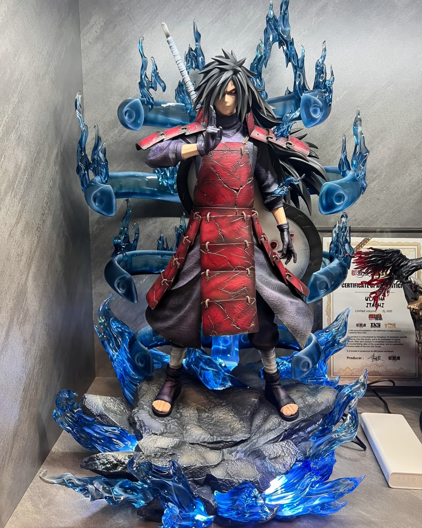 【pre order】 Naruto Uchiha Madara Resin Statue - Image 8